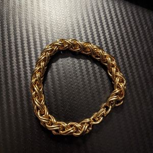 Monet Gold Tone Bracelet